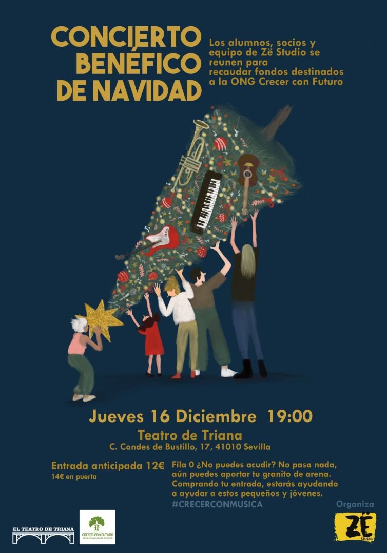 Cartel Concierto Benéfico