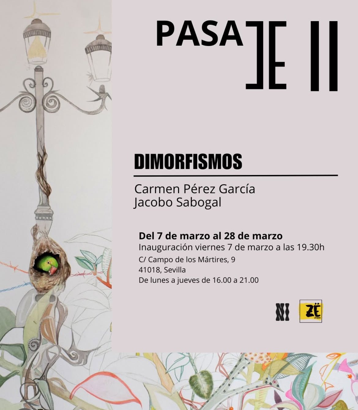 Inauguración Pasaje II: Dimorfismos